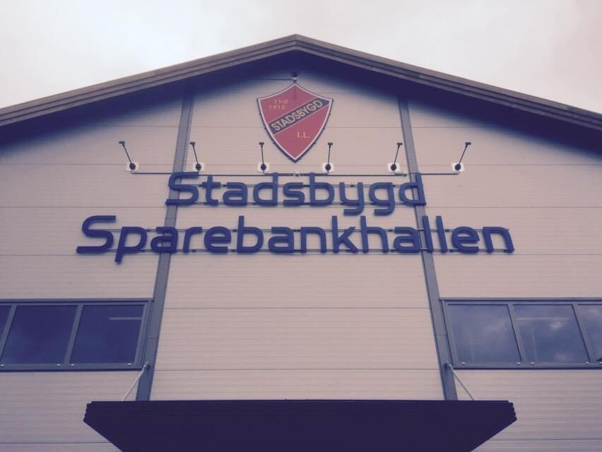 Stadsbygd Sparebankhallen sett utenfra